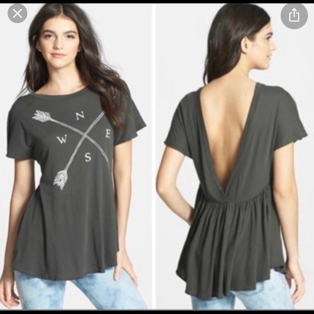 WildFox open back tee shirt
